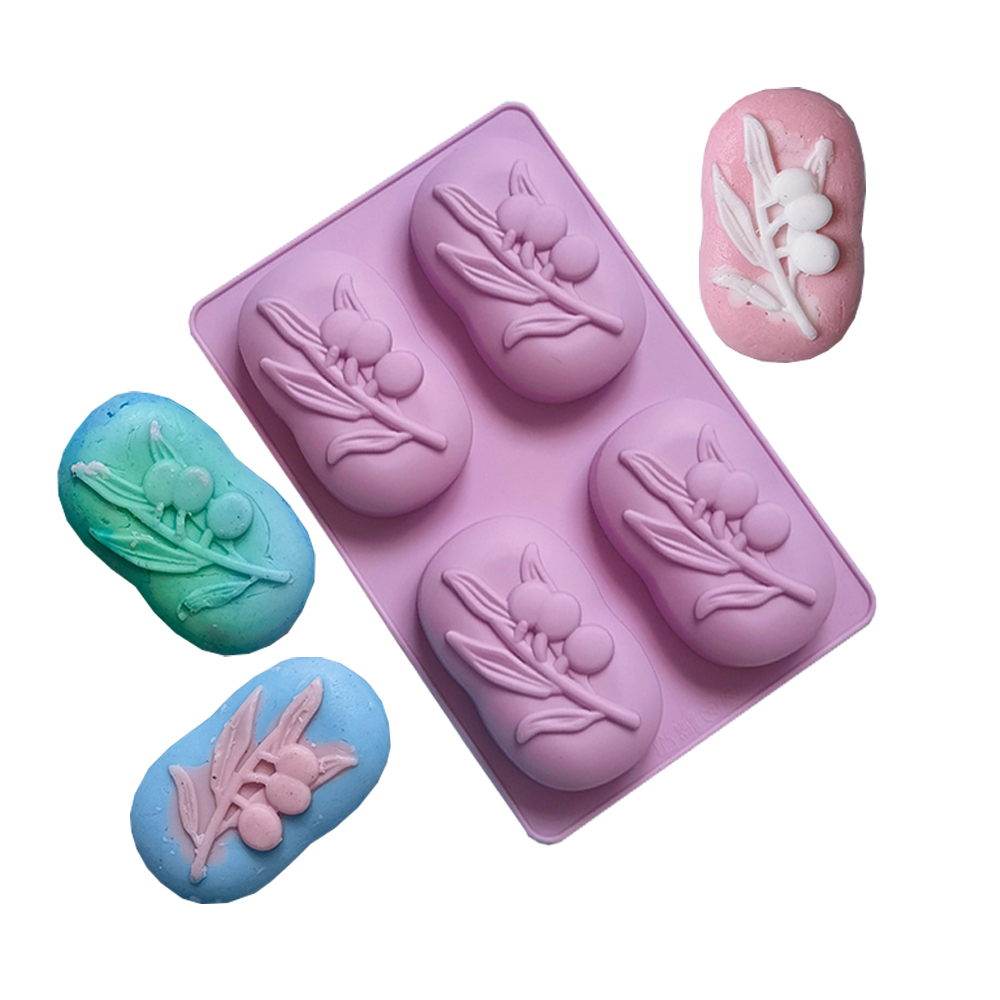 Soap Making Kit For Beginners - Molde de sabão de silicone oval,