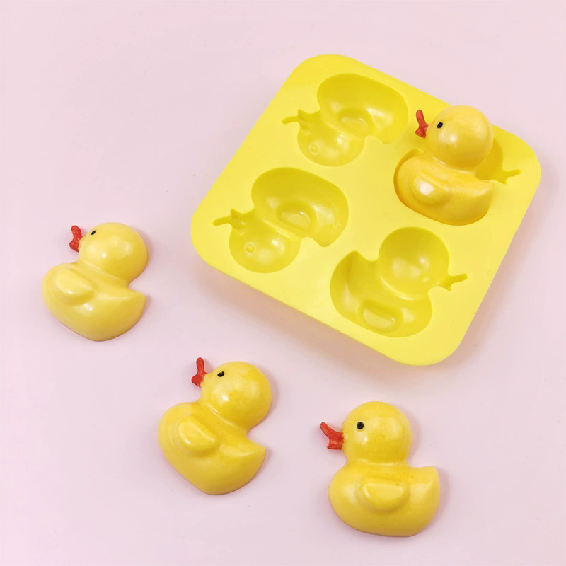 Soap Making Instructions - Molde de silicone 3D de pato