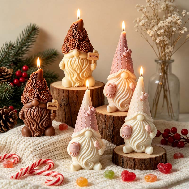 Soap Making Gifts - Molde de Silicone para Vela de