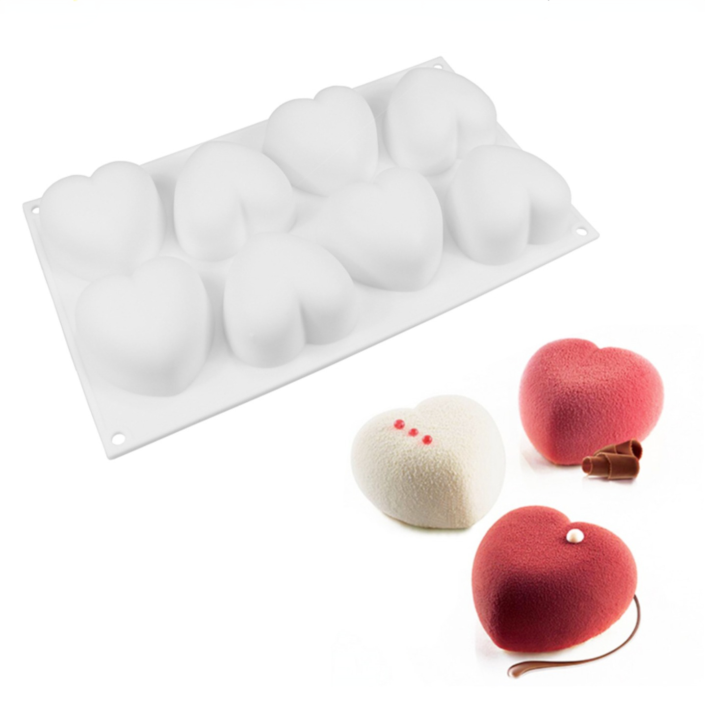 Soap Making Kit For Beginners - Amor coração silicone sabão molde artesanal