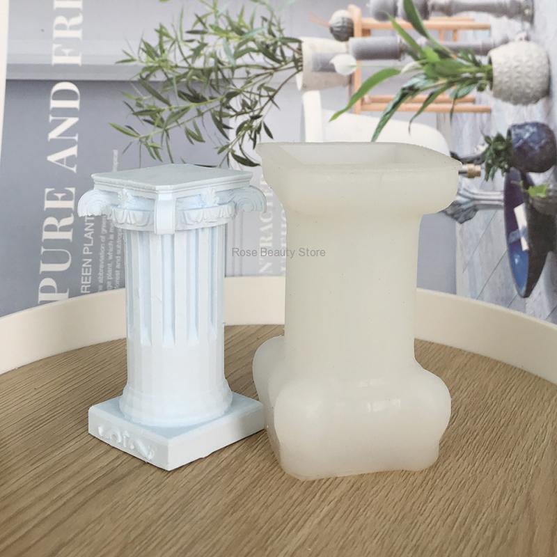 Soap Making Gifts - 3d coluna romana vela molde de