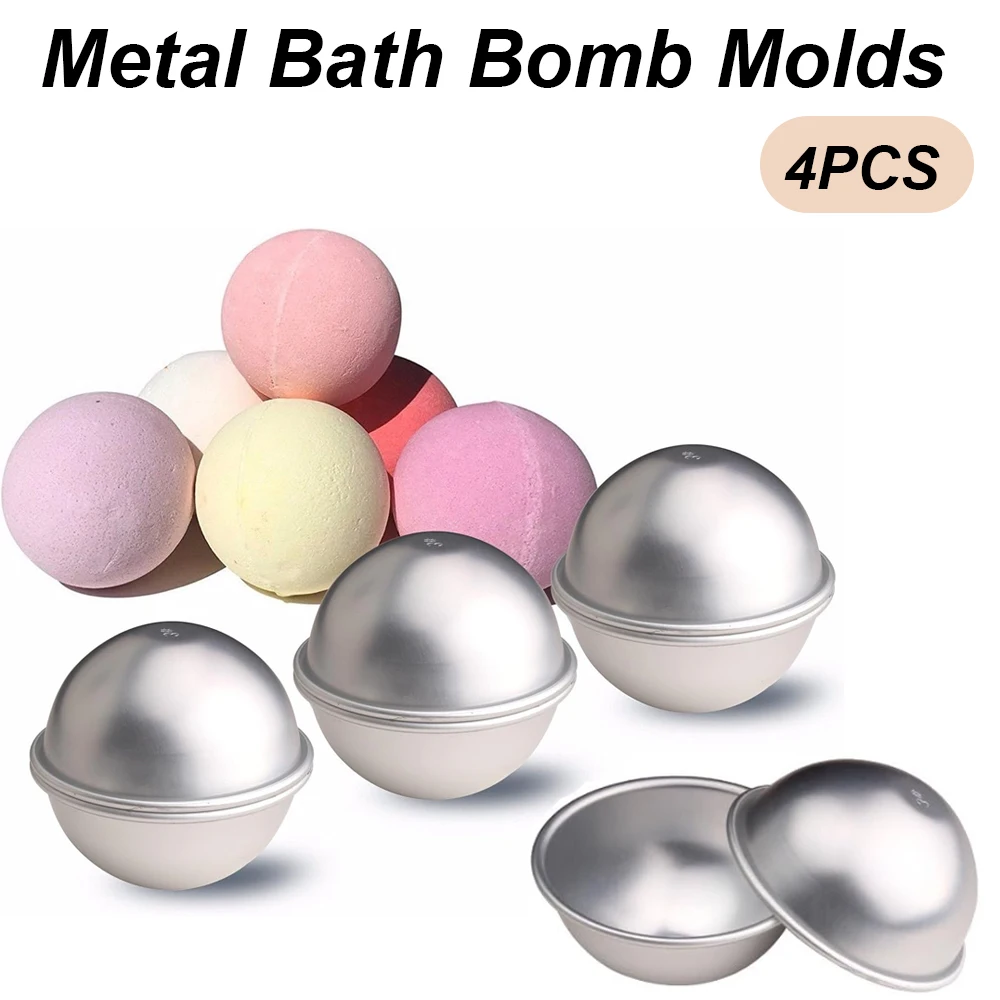 Soap Making Kit For Beginners - Conjunto de 4 Moldes de Bolas