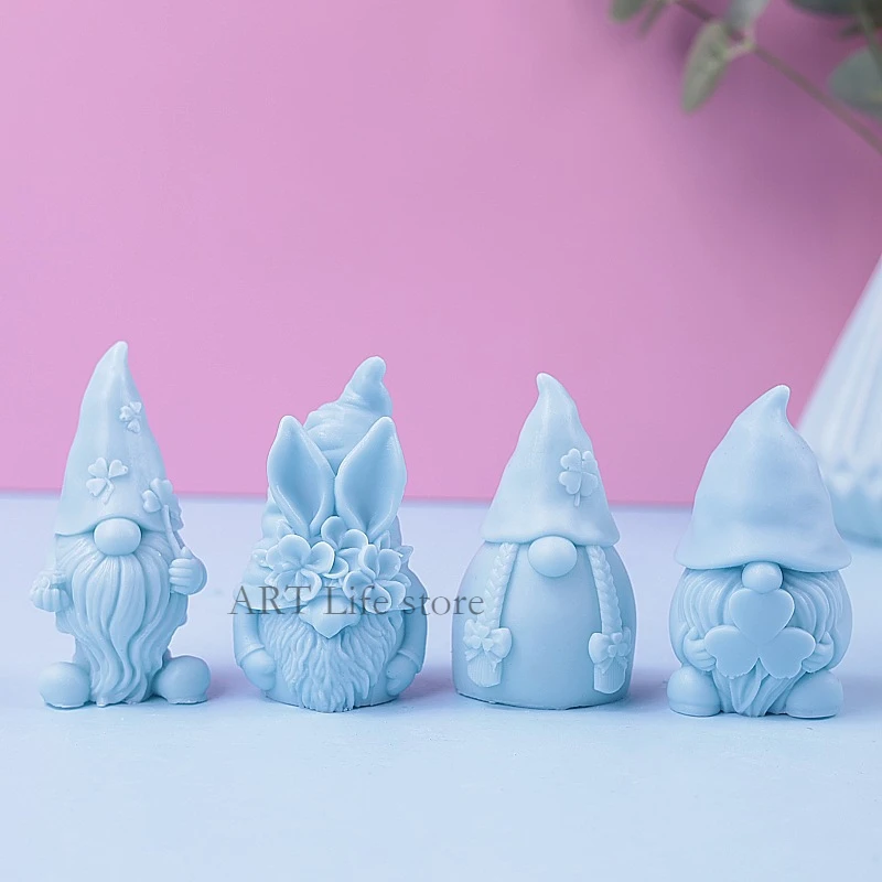 Molde de vela de silicone anão - Soap Making Gifts avaliação e preço
