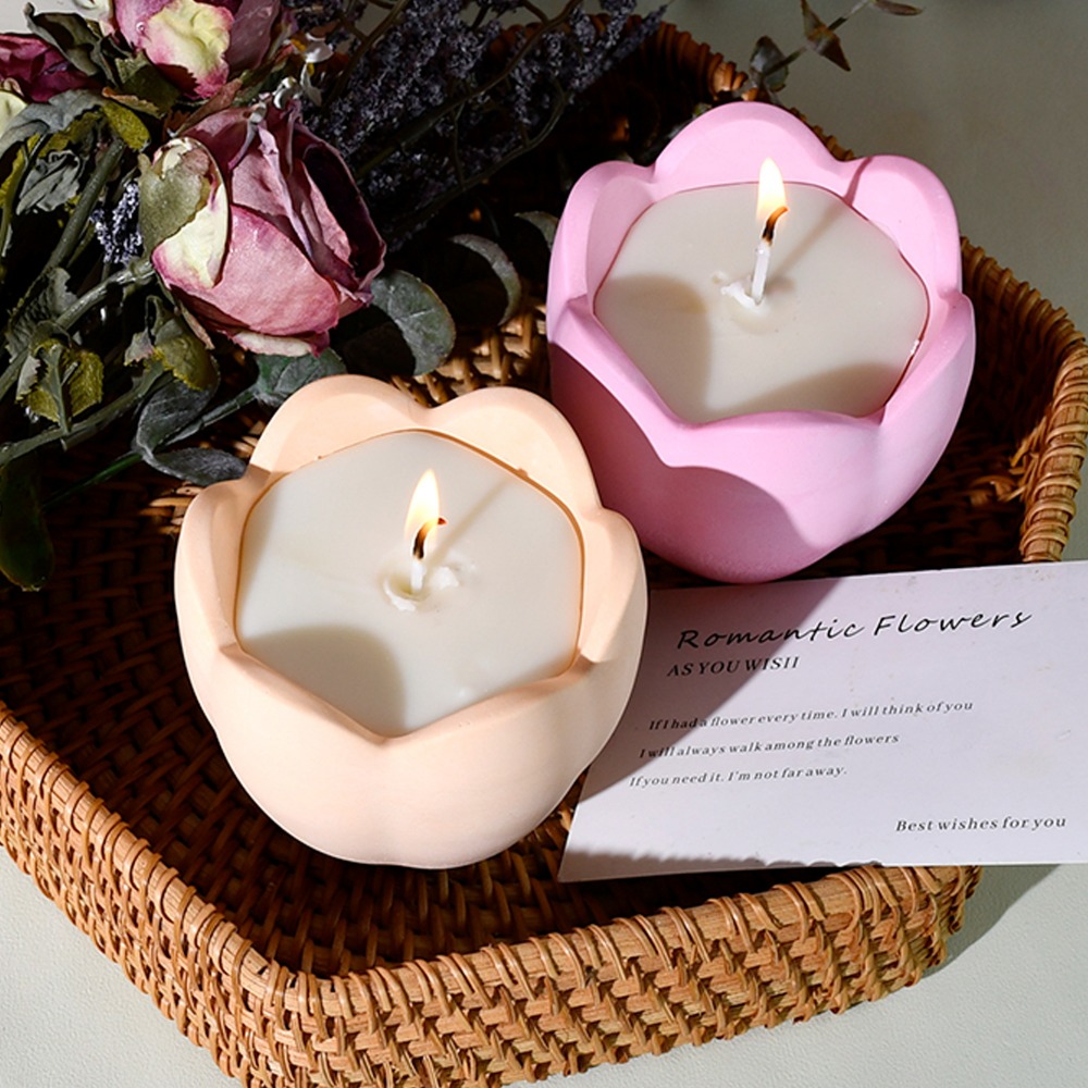 Suporte de vela de tulipa, mol - Soap Making Instructions avaliação e preço