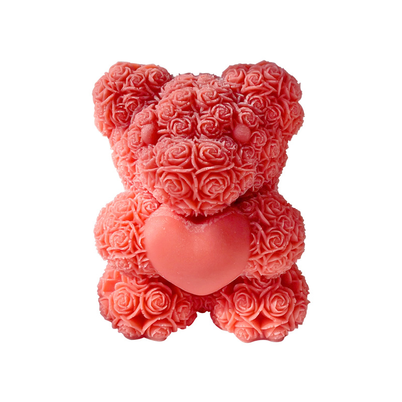 3d urso abraço amor moldes de  - Soap Making Gifts avaliação e preço