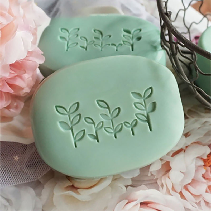 Molde de carimbo de sabão pers - Soap Making Kit For Beginners avaliação e preço