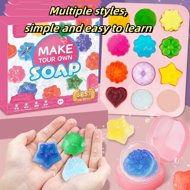 DIY Handmade Crystal Soap Maki - Soap Making Kit For Beginners avaliação e preço