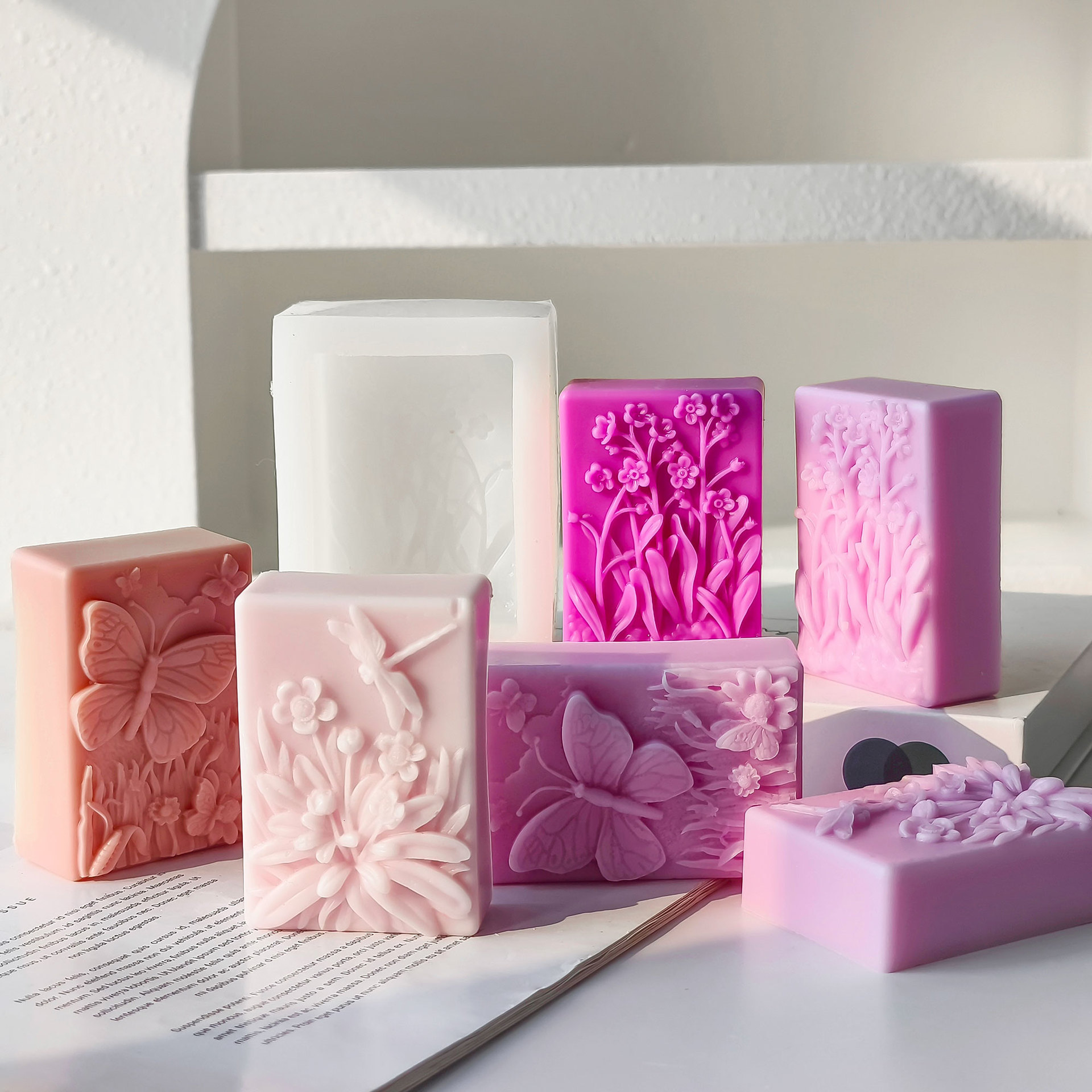 Dargonfly sabão silicone vela  - Soap Making Instructions avaliação e preço