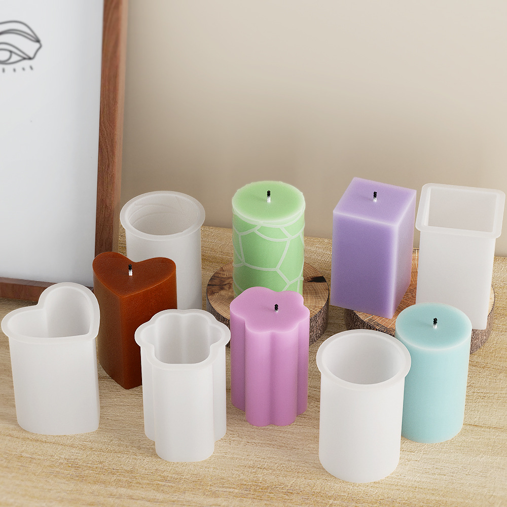 Molde de silicone de coluna ge - Soap Making Gifts avaliação e preço