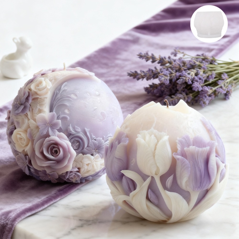 Molde de Silicone para Vela em - Soap Making Instructions avaliação e preço