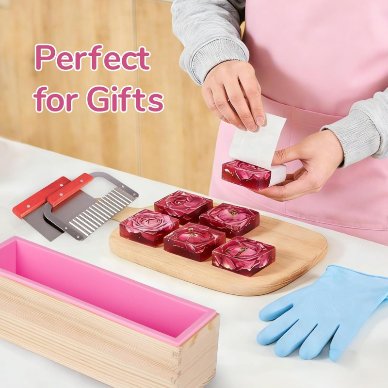1 molde de sabão de 42 onças c - Soap Making Diy Kit avaliação e preço