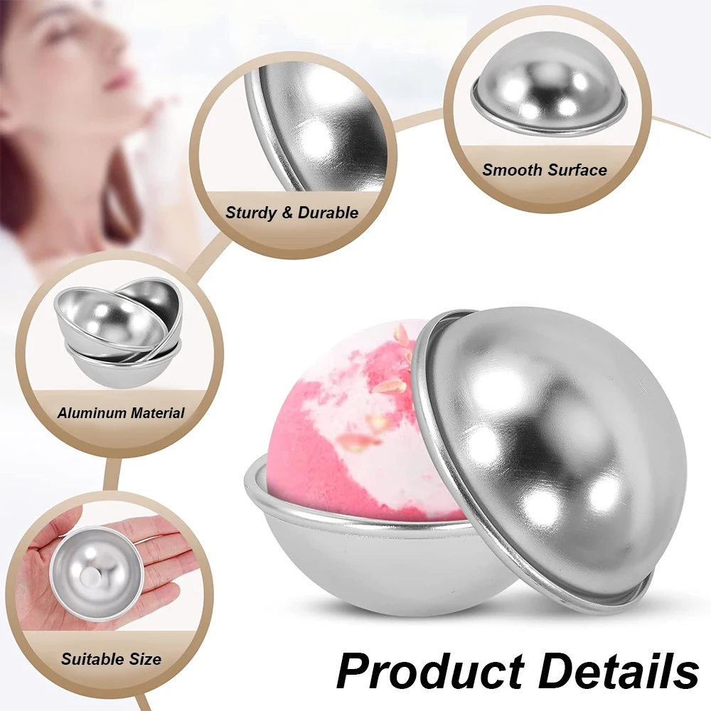 Conjunto de 4 Moldes de Bolas  - Soap Making Kit For Beginners avaliação e preço