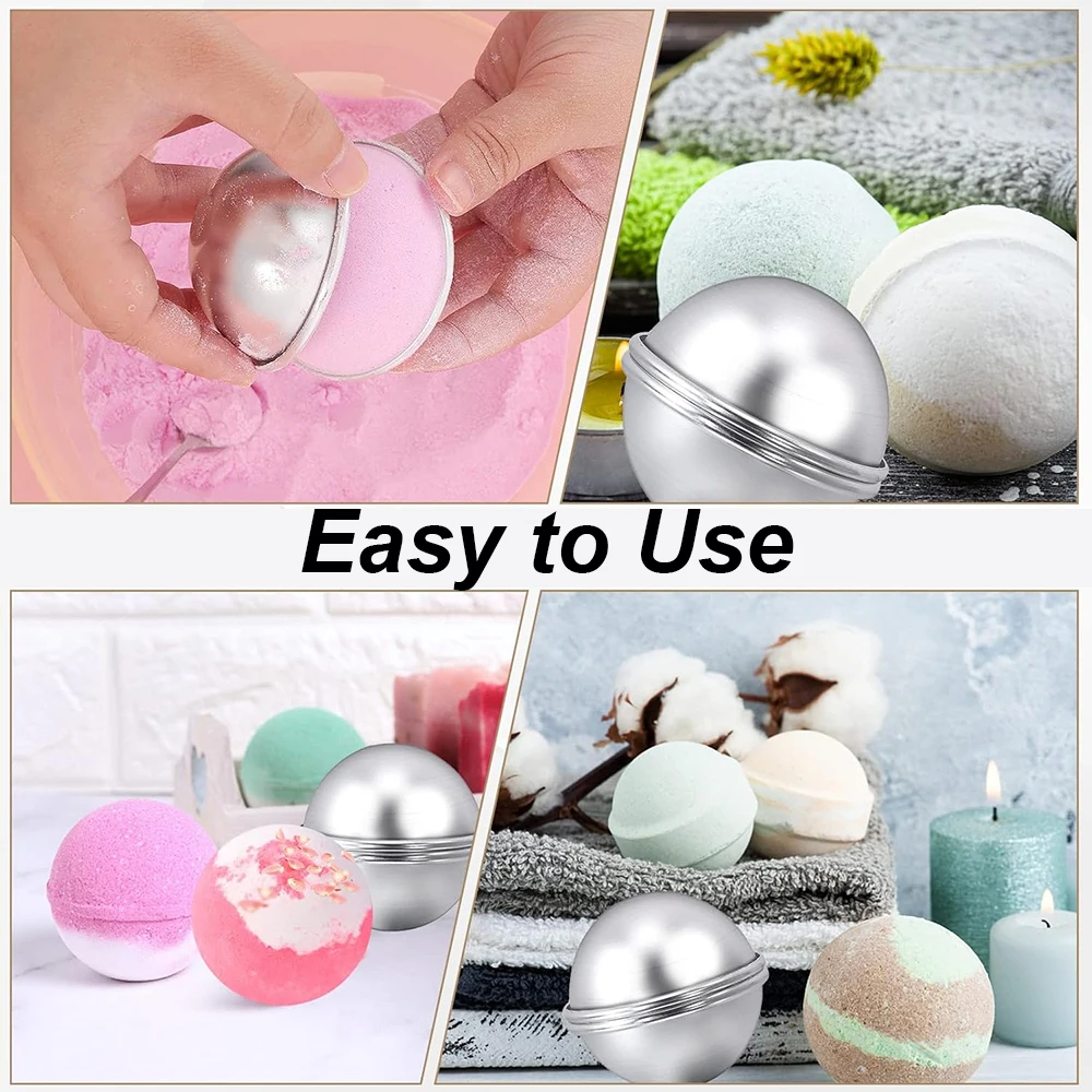 Conjunto de 4 Moldes de Bolas  - Soap Making Kit For Beginners avaliação e preço
